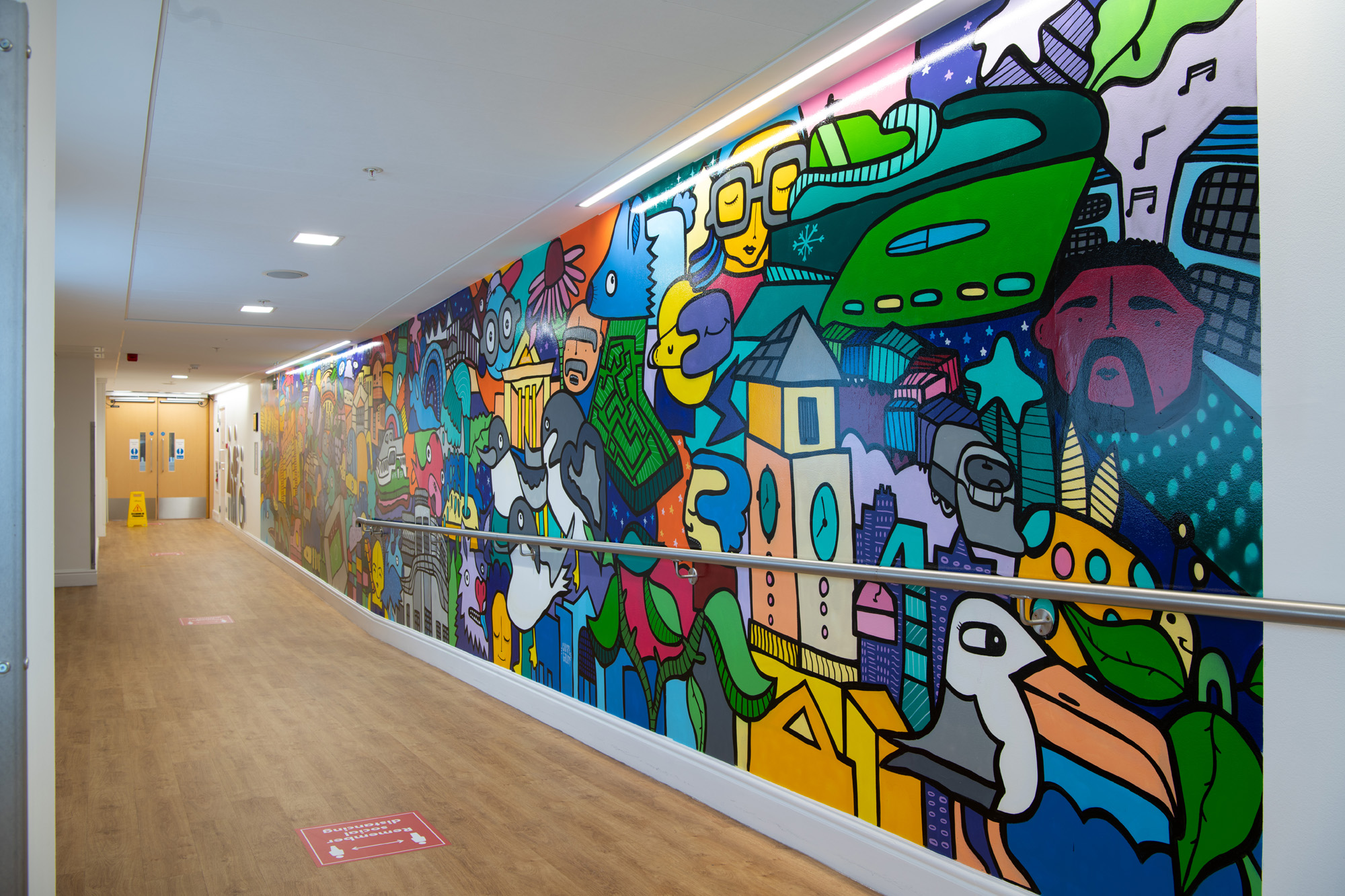 kev munday artwork at westquay